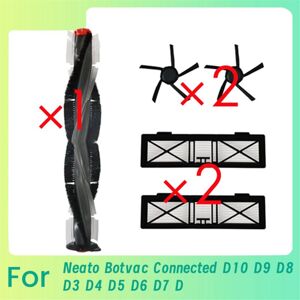 TLILY 5 Pcs for Connected D10 D9 Main Side Brush Ultra Filter TLILY 5 Pcs for Connected D10 D9 Main Side Brush Ultra Filter