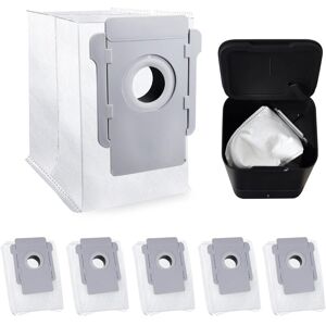 IKODM 6 Pack Vacuum Bags Compatible with iRobot Roomba, Clean Base Automatic Dirt Disposal Bag Replacement Parts for i & s & j Series, i7 i7+ i7Plus/i3 IKODM 6 Pack Vacuum Bags Compatible with iRobot Roomba, Clean Base Automatic Dirt Disposal Bag Replacement Parts for i & s & j Series, i7 i7+ i7Plus/i3