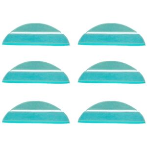 Tlily - 6Pcs Mop Cloths for Cecotec Conga Ultra 2290 Accessories Robotic Vacuum Cleaner Parts Washable Mop Tlily - 6Pcs Mop Cloths for Cecotec Conga Ultra 2290 Accessories Robotic Vacuum Cleaner Parts Washable Mop
