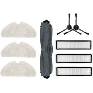 TLILY 9PCS for D10S / Pro Robot Vacuum Cleaner Replacement Spare Parts Main Side Brush Filter Mop Cloth TLILY 9PCS for D10S / Pro Robot Vacuum Cleaner Replacement Spare Parts Main Side Brush Filter Mop Cloth