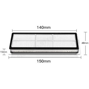 Tlily - 9Pcs for Xiaomi Mi Robot Vacuum Mop 2C STYTJ03ZHM Mijia Robot Vacuum Cleaner Main Side Brush Filter Mop Cloth Tlily - 9Pcs for Xiaomi Mi Robot Vacuum Mop 2C STYTJ03ZHM Mijia Robot Vacuum Cleaner Main Side Brush Filter Mop Cloth