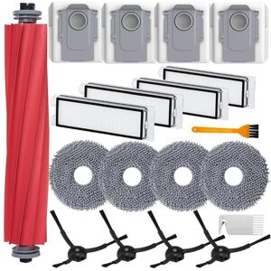 Tlily - Accessories for q Vacuum Cleaner, Replacement Parts Set P10 Robots, Main Brush,Dust Bags Tlily - Accessories for q Vacuum Cleaner, Replacement Parts Set P10 Robots, Main Brush,Dust Bags