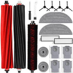 TLILY Accessories for S8 Max/MaxV Ultra Robot Vacuum Cleaner Roller Brush Side Brushes FiltersMop Pads Dust Bags TLILY Accessories for S8 Max/MaxV Ultra Robot Vacuum Cleaner Roller Brush Side Brushes FiltersMop Pads Dust Bags