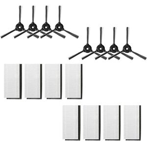 Memkey - Lefant Robot Vacuum Cleaner Accessory Set, 8 Side Brushes and 8 hepa Filters M200/M201/M520M/M501-A/M571/T700 Memkey - Lefant Robot Vacuum Cleaner Accessory Set, 8 Side Brushes and 8 hepa Filters M200/M201/M520M/M501-A/M571/T700