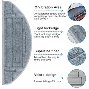 TLILY Accessories Kit for Roborock S8 Pro Ultra / S8+/ S8 Robot Vacuum Cleaner Main Brush Filter Side Brushes Mop Cloth Pads TLILY Accessories Kit for Roborock S8 Pro Ultra / S8+/ S8 Robot Vacuum Cleaner Main Brush Filter Side Brushes Mop Cloth Pads
