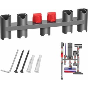 Soleil - Accessory Holder for Dyson V11 V10 V8 V7 V15 SV10 SV11, Organizer Wall Mount for Dyson Vacuum Cleaner Stick with 9 Storage Outlets Soleil - Accessory Holder for Dyson V11 V10 V8 V7 V15 SV10 SV11, Organizer Wall Mount for Dyson Vacuum Cleaner Stick with 9 Storage Outlets