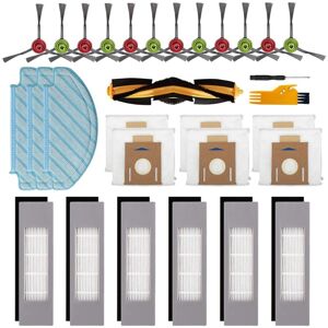 Tlily - Accessory Kit Replacement for Ecovacs deebot ozmo T8 T9 Series T8 Max T8 aivi N8 Pro/N8 Pro+ Robot Vacuum Cleaner Tlily - Accessory Kit Replacement for Ecovacs deebot ozmo T8 T9 Series T8 Max T8 aivi N8 Pro/N8 Pro+ Robot Vacuum Cleaner