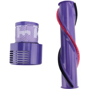 Tlily - Brush Roll Washable Filter Hepa Replacement Kit For Dyson V10 Cordless Brushroll Cleaner Head Brush Bar Roller Part Tlily - Brush Roll Washable Filter Hepa Replacement Kit For Dyson V10 Cordless Brushroll Cleaner Head Brush Bar Roller Part