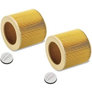 Aougo - Cartridge filter for Karcher WD2 WD3 MV3 etc. like 6.414-552.0 - 2pcs Aougo - Cartridge filter for Karcher WD2 WD3 MV3 etc. like 6.414-552.0 - 2pcs