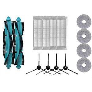 Tlily - Compatible for Cecotec Conga 11090 Spin Revolution Main Side Brush Hepa Filter Mop Cloth Accessories Spare Parts Tlily - Compatible for Cecotec Conga 11090 Spin Revolution Main Side Brush Hepa Filter Mop Cloth Accessories Spare Parts