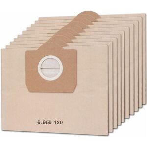 CSPARKV 10 Pack Vacuum Cleaner Bags for Karcher 6.959-130.0 WD3 WD3P MV3 A2204 A2254 A2604 Replacement Paper Filter Bags for Wet & Dry Vacuum Cleaner, Dust CSPARKV 10 Pack Vacuum Cleaner Bags for Karcher 6.959-130.0 WD3 WD3P MV3 A2204 A2254 A2604 Replacement Paper Filter Bags for Wet & Dry Vacuum Cleaner, Dust