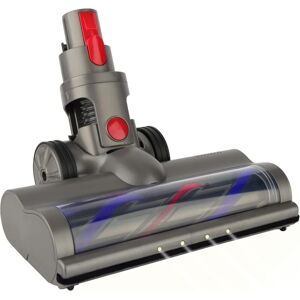 AIPERQ Direct Drive Cleaning Head Quick Release Turbo Brush Attachment for Dyson V7 V8 V10 V11 V15 Vacuum Cleaner with Hard Bristle Roller AIPERQ Direct Drive Cleaning Head Quick Release Turbo Brush Attachment for Dyson V7 V8 V10 V11 V15 Vacuum Cleaner with Hard Bristle Roller