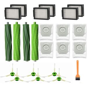 Tlily - Dust Bag Rolling Brush Hepa Filter Side Brush Suit for iRobot Roomba I7 E5 E6 Robot Vacuum Cleaner Replacement Spare Tlily - Dust Bag Rolling Brush Hepa Filter Side Brush Suit for iRobot Roomba I7 E5 E6 Robot Vacuum Cleaner Replacement Spare