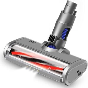GOTRAYS Electric Motorized Turbo Rotating Brush Compatible for Dyson V6 DC58 DC59 DC61 DC62 Quick Release with Bristle Roller for Carpet Hard Floor Hardwood GOTRAYS Electric Motorized Turbo Rotating Brush Compatible for Dyson V6 DC58 DC59 DC61 DC62 Quick Release with Bristle Roller for Carpet Hard Floor Hardwood