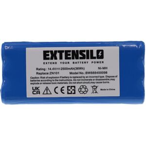 EXTENSILO Pyle PUCRC26B.9 Battery - 2500mAh, 14.4V NiMH EXTENSILO Pyle PUCRC26B.9 Battery - 2500mAh, 14.4V NiMH