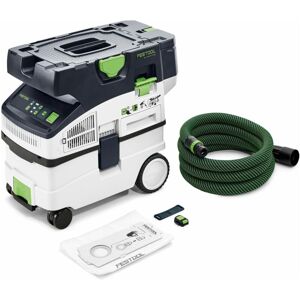 Festool CLEANTEC CTMC MIDI I-Basic Twin 18v 36V M-Class Wet Dry Dust Extractor Festool CLEANTEC CTMC MIDI I-Basic Twin 18v 36V M-Class Wet Dry Dust Extractor