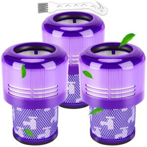 TINOR Filter for Dyson V11,3 Packs Replacement Filters for Dyson V11 V15 SV14 SV17 SV22 Detect Animal Absolute Extra Pro Torque Drive Motorhead Vacuum TINOR Filter for Dyson V11,3 Packs Replacement Filters for Dyson V11 V15 SV14 SV17 SV22 Detect Animal Absolute Extra Pro Torque Drive Motorhead Vacuum