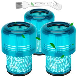 TINOR Filter for Dyson V15,3 Packs Replacement Filters for Dyson V11 V15 SV14 SV17 SV22 Detect Animal Absolute Extra Pro Torque Drive Motorhead Vacuum TINOR Filter for Dyson V15,3 Packs Replacement Filters for Dyson V11 V15 SV14 SV17 SV22 Detect Animal Absolute Extra Pro Torque Drive Motorhead Vacuum