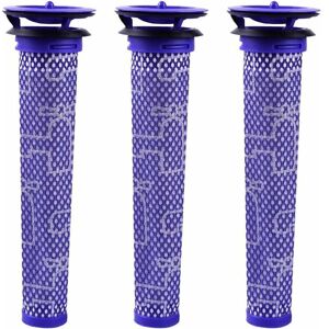 Gotrays - Filter for Dyson V8 V7 V6 DC62 Vacuum Cleaner,GU.B/good Standard Material Mix Filter Blue, Pack of 3 Gotrays - Filter for Dyson V8 V7 V6 DC62 Vacuum Cleaner,GU.B/good Standard Material Mix Filter Blue, Pack of 3