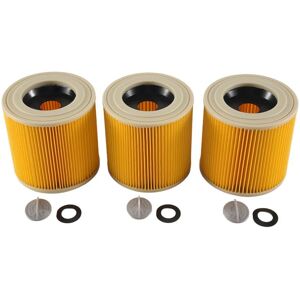 TLILY 3 Pcs Filter for Vacuum Cleaner WD3 Premium WD2 WD1 MV3 MV2 P Extension Kit Against Fine Dust TLILY 3 Pcs Filter for Vacuum Cleaner WD3 Premium WD2 WD1 MV3 MV2 P Extension Kit Against Fine Dust