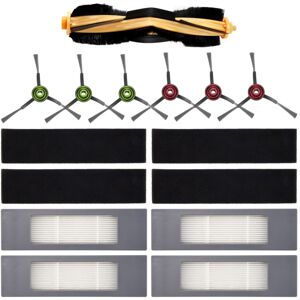 Tlily - Filter Roller Side Brush for Ecovacs Deebot ozmo 920 950 T5 T8 Aivi Robot Vacuum Replacement Parts Accessories Tlily - Filter Roller Side Brush for Ecovacs Deebot ozmo 920 950 T5 T8 Aivi Robot Vacuum Replacement Parts Accessories