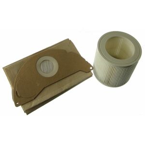 Ufixt Karcher A2064 PT MV2 Wet & Dry Vacuum - Dust Bags & Filter Set Ufixt Karcher A2064 PT MV2 Wet & Dry Vacuum - Dust Bags & Filter Set