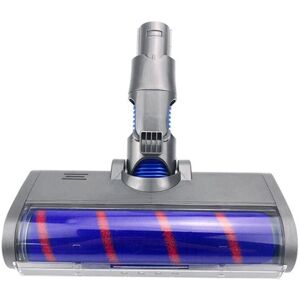 TLILY Floor Head Roller Brush for Dysons V6 B-Type Vacuum Cleaners Parts Rotatable Brush Tool with Led Lights TLILY Floor Head Roller Brush for Dysons V6 B-Type Vacuum Cleaners Parts Rotatable Brush Tool with Led Lights