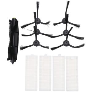 Tlily - For 360 Robot Vacuum Cleaner S10 X100 Max Replacement Spare Parts Accessories Main Brush Side Hepa Filter Tlily - For 360 Robot Vacuum Cleaner S10 X100 Max Replacement Spare Parts Accessories Main Brush Side Hepa Filter