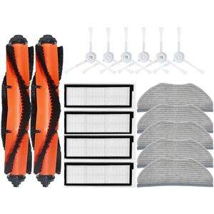 Tlily - For 360 S9 S6 Pro X90 X95 Robotic Vacuum Cleaner hepa Filter Roll Main Brush Side Mop Cloth Rag Spare Accessories Tlily - For 360 S9 S6 Pro X90 X95 Robotic Vacuum Cleaner hepa Filter Roll Main Brush Side Mop Cloth Rag Spare Accessories