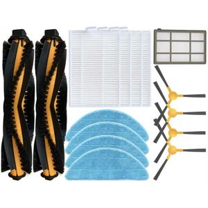 Tlily - For Create Netbot S18 Robot Vacuum Cleaner Replacement Spare Parts Main Side Brush Hepa Filter Mop Pad Tlily - For Create Netbot S18 Robot Vacuum Cleaner Replacement Spare Parts Main Side Brush Hepa Filter Mop Pad