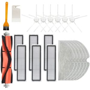 Tlily - For D9 Robot Vacuum Cleaner Replacement Accessories Main Brush hepa Filter Side Mop Cloth Rags Spare Parts Tlily - For D9 Robot Vacuum Cleaner Replacement Accessories Main Brush hepa Filter Side Mop Cloth Rags Spare Parts