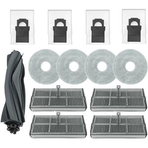 Tlily - For Dreame S30 Pro Ultra, X40 Pro Replacement Parts Accessories Main Brush Hepa Filter Mop Cloth Dust Bag Tlily - For Dreame S30 Pro Ultra, X40 Pro Replacement Parts Accessories Main Brush Hepa Filter Mop Cloth Dust Bag