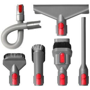 Tlily - For Dyson V15 V11 V10 V7 V8 Vacuum Cleaner, Flexible Extension Hose Mattress Tool Stiff Brush Soft Bristle Attachment Tlily - For Dyson V15 V11 V10 V7 V8 Vacuum Cleaner, Flexible Extension Hose Mattress Tool Stiff Brush Soft Bristle Attachment