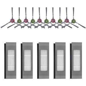 Tlily - For Ecovacs Deebot ozmo N7 N8 920 950 T5 T9 Yeedi 2 Hybrid Robot Vacuum Cleaner Spare Parts Side Brush Filter Tlily - For Ecovacs Deebot ozmo N7 N8 920 950 T5 T9 Yeedi 2 Hybrid Robot Vacuum Cleaner Spare Parts Side Brush Filter