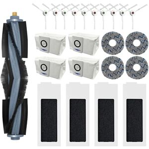 Tlily - For Ecovacs Deebot T20 omni Accessories Main Side Brush Mop Cloth hepa Filter Dust Bags Replacement Spare Parts Tlily - For Ecovacs Deebot T20 omni Accessories Main Side Brush Mop Cloth hepa Filter Dust Bags Replacement Spare Parts
