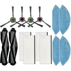 TLILY For Ecovacs Deebot U2 Pro DGN22 Robot Vacuum Cleaner Accessories Replacement Main Side Brush Hepa Filter Mop Cloth TLILY For Ecovacs Deebot U2 Pro DGN22 Robot Vacuum Cleaner Accessories Replacement Main Side Brush Hepa Filter Mop Cloth