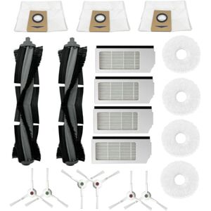 Tlily - For Ecovacs Deebot X1 omni T10 turbo Vacuum Cleaner Robot Filter Main Side Brush Mop Cloth Spare Parts Accessories Tlily - For Ecovacs Deebot X1 omni T10 turbo Vacuum Cleaner Robot Filter Main Side Brush Mop Cloth Spare Parts Accessories