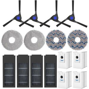 Tlily - For ecovacs deebot X2 X2 Pro X2 Omni Vacuum Cleaner Main Side Brush Hepa Filters Mop Pads Dust Bags Spare Parts Tlily - For ecovacs deebot X2 X2 Pro X2 Omni Vacuum Cleaner Main Side Brush Hepa Filters Mop Pads Dust Bags Spare Parts