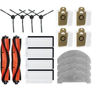 Tlily - For imou RV1 Pro Robot Vacuum Replacement Main Sided Brush hepa Filter Mop Pad Dust Bags Spare Part Accessories,B Tlily - For imou RV1 Pro Robot Vacuum Replacement Main Sided Brush hepa Filter Mop Pad Dust Bags Spare Part Accessories,B