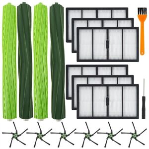 Tlily - For IRobot Roomba S9 (9150) S9+ S9 Plus (9550) s Series Vacuum Cleaner Rubber Roller Brush hepa Filter Side Brush Parts Tlily - For IRobot Roomba S9 (9150) S9+ S9 Plus (9550) s Series Vacuum Cleaner Rubber Roller Brush hepa Filter Side Brush Parts