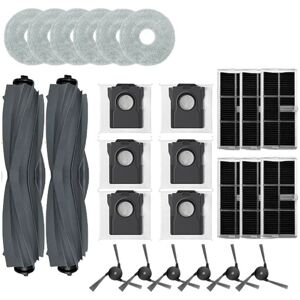 Tlily - For L40 Ultra Vacuum Replacement Parts Main Roller Side Brush Hepa Filter Mop Cloth Pad Dust Bag Accessories Tlily - For L40 Ultra Vacuum Replacement Parts Main Roller Side Brush Hepa Filter Mop Cloth Pad Dust Bag Accessories