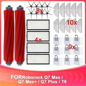 Tlily - For Max / Max+ Plus/ T8 Accessories Main Side Brush Hepa Filter Mop Robot Vacuum Cleaner Spare Parts Tlily - For Max / Max+ Plus/ T8 Accessories Main Side Brush Hepa Filter Mop Robot Vacuum Cleaner Spare Parts