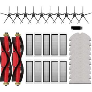 Tlily - For Roborock S5 / S5 Max / S6 / S6 MaxV / S6 Pure / E4 / E5 / S51 / S52 / S55 Roller Side Brush Filter Mop Accessories Tlily - For Roborock S5 / S5 Max / S6 / S6 MaxV / S6 Pure / E4 / E5 / S51 / S52 / S55 Roller Side Brush Filter Mop Accessories