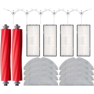 TLILY For Roborock S7 Maxv Ultra S7 Pro Ultra Robot Vacuum Accessories Mop Hepa Filter Dust Bag Cleaning Rolling Brush,A TLILY For Roborock S7 Maxv Ultra S7 Pro Ultra Robot Vacuum Accessories Mop Hepa Filter Dust Bag Cleaning Rolling Brush,A