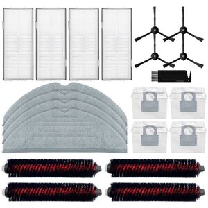 Tlily - For Roborock S8 Pro Ultra/ G20 A6900RR Spare Parts Side Brush Hepa Filter Mop Dust Bag High Speed Cleaning Rolling Brush Tlily - For Roborock S8 Pro Ultra/ G20 A6900RR Spare Parts Side Brush Hepa Filter Mop Dust Bag High Speed Cleaning Rolling Brush