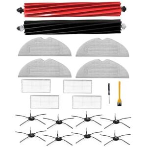 Tlily - For Roborock S8 / S8+ / S8 Pro Ultra Robot Vacuum Cleaner Main Side Brush Hepa Filter Mop Cloth Dust Bags Tlily - For Roborock S8 / S8+ / S8 Pro Ultra Robot Vacuum Cleaner Main Side Brush Hepa Filter Mop Cloth Dust Bags