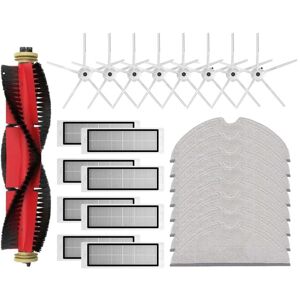 Tlily - For S5 / Max S6 MaxV Pure E4 E5 S51/S52/S55 Roller Side Brush Filter Mop Accessories Parts Tlily - For S5 / Max S6 MaxV Pure E4 E5 S51/S52/S55 Roller Side Brush Filter Mop Accessories Parts