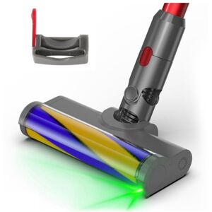 Tlily - For V7 V8 V10 V11 V15 Cordless Vacuum Attachment Cleaner Head Soft Roller Brush with Switch Button for Hard Floor Tlily - For V7 V8 V10 V11 V15 Cordless Vacuum Attachment Cleaner Head Soft Roller Brush with Switch Button for Hard Floor