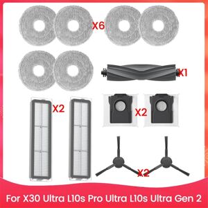 TLILY For X30 Ultra, L10s Pro Robot Vacuum Main Side Brush TLILY For X30 Ultra, L10s Pro Robot Vacuum Main Side Brush