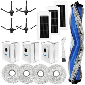 Tlily - For X5 Omni / Pro Vacuum Cleaner Replacement Part Main Side Brush Hepa Filter Mop Cloth Dust Bags Tlily - For X5 Omni / Pro Vacuum Cleaner Replacement Part Main Side Brush Hepa Filter Mop Cloth Dust Bags